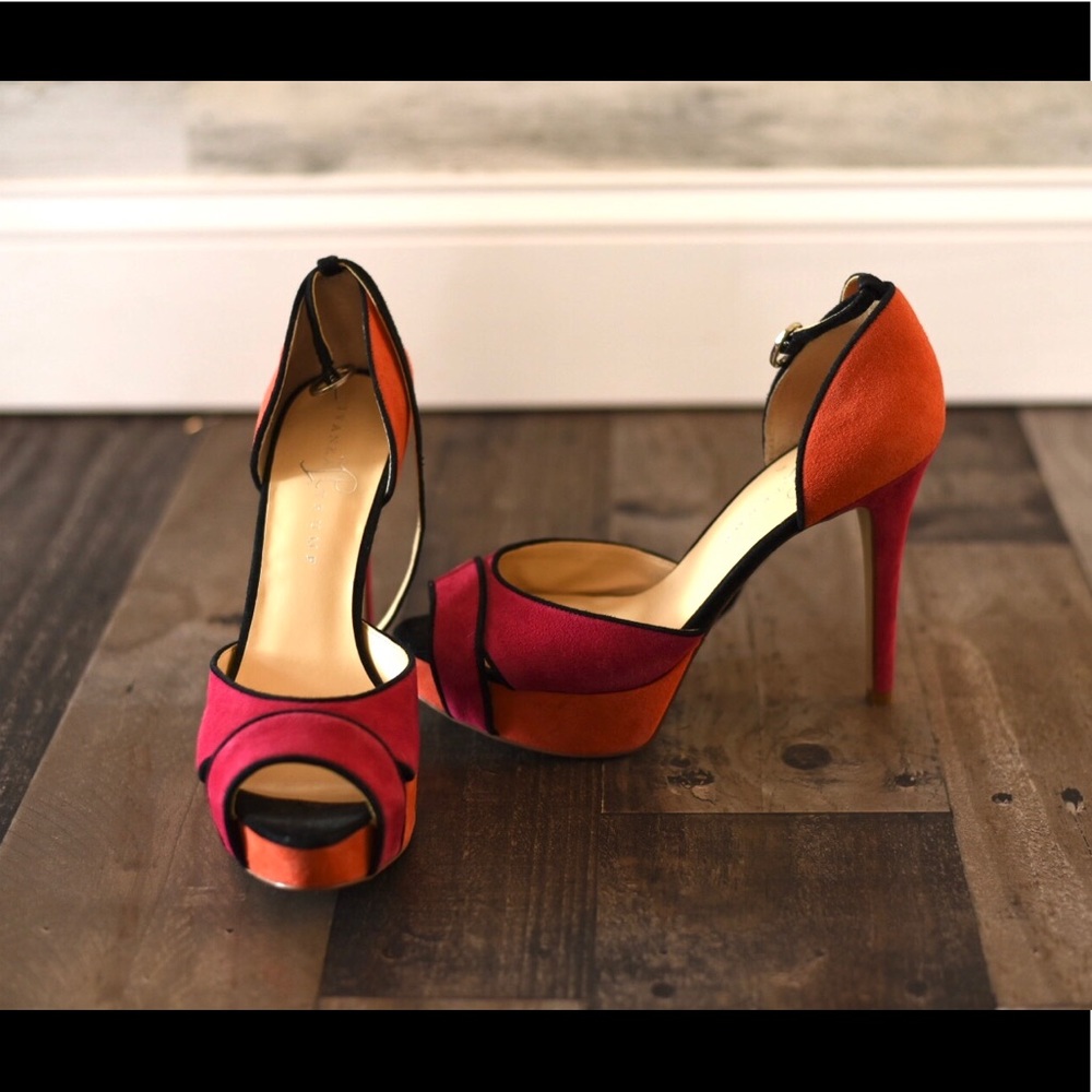 Colorblock High Heels